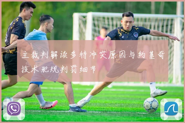主裁判解读多特冲突原因与约基奇技术犯规判罚细节
